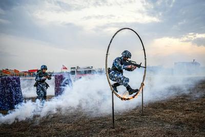 训令如铁，号角催征！打响新年开训“第一枪”