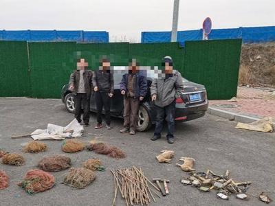 捕捉野兔10多只，全都吃了！市公安局开发区分局破获一起非法狩猎案