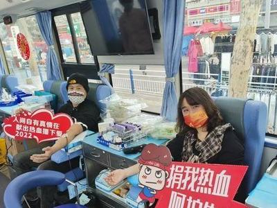 为冬奥助力，为生命奉献！市中心血站联合吕家庄夜市开展无偿献血活动
