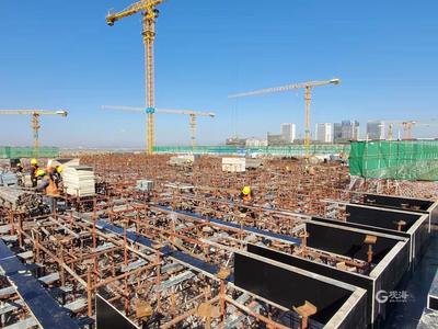 2500多人“大干快上”！京东方青岛生产基地项目建设全速推进