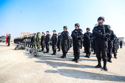 超飒！多图实拍特警实战练兵现场
