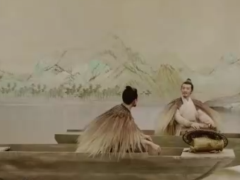 春晚《忆江南》画中游，这幅“富春山居图”美翻了！
