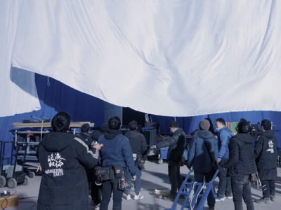 《流浪地球2》等七部电影正在摄制，青岛东方影都影视产业园春节开工不断档