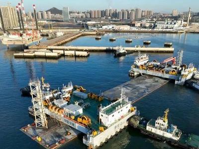 驻青央企参建，大连湾海底隧道全部标准管节安装完成