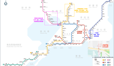 3月19日起，青岛地铁1、8、11、13号线调整行车间隔，线网部分车站运营调整