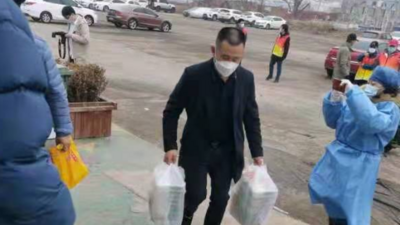 市北区敦化路街道：积极助力抗疫 人大代表捐赠物资暖人心