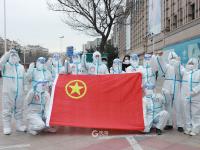 实拍李沧区核酸检测：医护人员、志愿者、社区工作者齐上阵