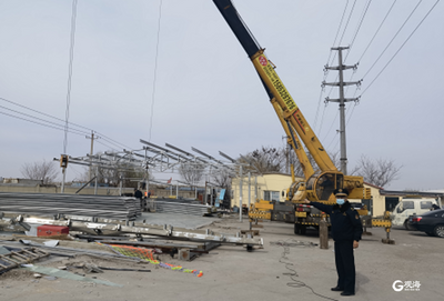 市北区开平路街道：用好“铁脚板” 踏出“安全路”,持续推进“涉铁”区域违建治理工作