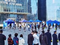 人人都是防线，实拍青岛核酸检测