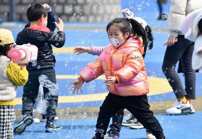 没错，北岭山的春天属于孩子们