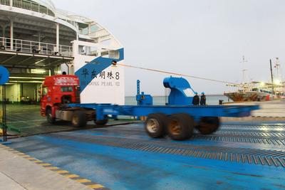 “海上高速公路”为中韩贸易提速，比普通海运节省2至3天