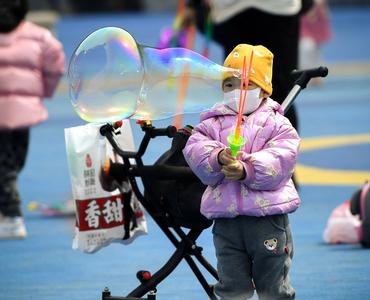 没错，北岭山的春天属于孩子们