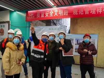 新进展！青岛地铁4号线公共区装修工程四标段样板段完成验收