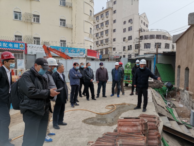 5名专家坐镇解难题，中山路历史文化街区潍县路19号项目施工顺利推进