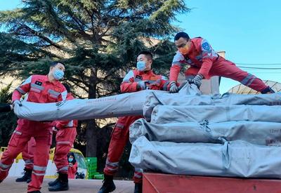市红十字会首批防疫捐赠物资运抵莱西