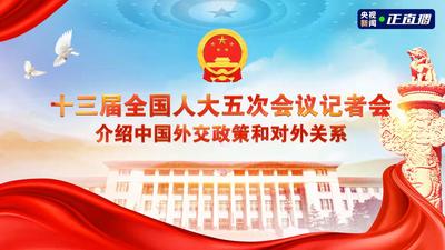 回放|十三届全国人大五次会议记者会 介绍中国外交政策和对外关系