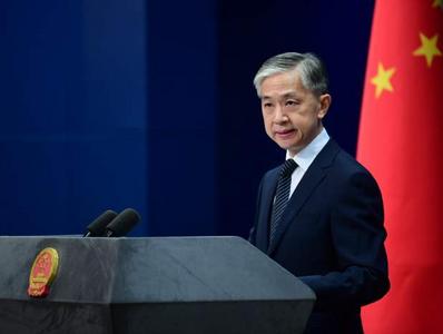美方借乌克兰问题卑劣抹黑中国，外交部连发三问