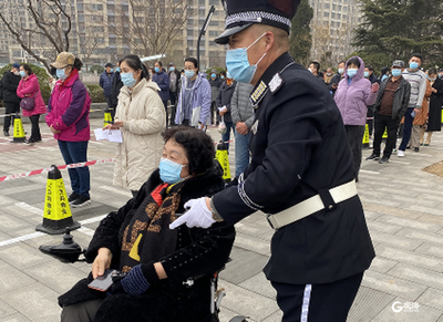 市北区开平路街道：让党旗在疫情防控一线高高飘扬