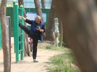 北山公园：春日健身好去处——口袋公园兜住“微幸福”③