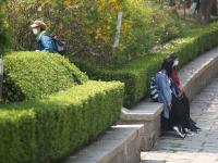 北山公园：春日健身好去处——口袋公园兜住“微幸福”③