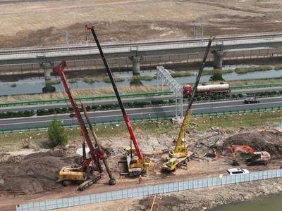 青兰高速双埠至河套段改扩建工程发起建设攻坚：今年年底新建左幅建成通车