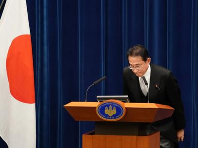 日本首相岸田文雄向靖国神社供奉祭品