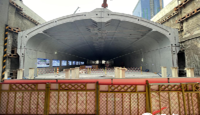 青岛地铁6号线传来最新消息：全国首座全方位装配式地铁车站拼装完成