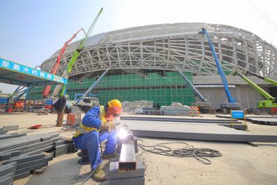 奋进新征程，青岛更精彩④|初展风姿！实拍亚洲杯青岛青春足球场
