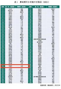 第39位！平度上榜乡村振兴百强县