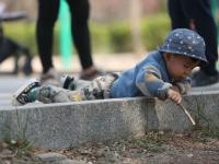 北山公园：春日健身好去处——口袋公园兜住“微幸福”③