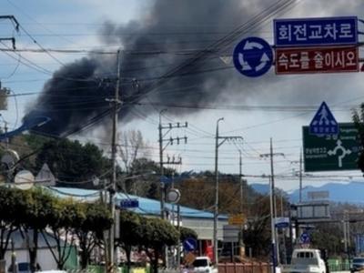 韩国空军两架教练机相撞坠毁，已致3死1伤