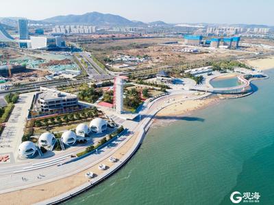 “栋”感五一③ | 打卡即墨“宝藏海滩”，漫步海上“网红桥”