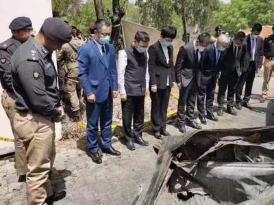 驻巴基斯坦使馆工作组赴卡拉奇吊唁恐袭事件遇难中国同胞