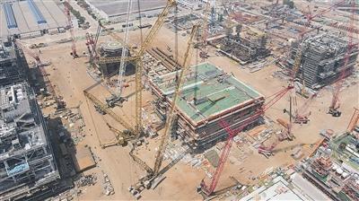 渤海油田迄今最重平台组块在青完成主体结构封顶，预计8月赴海上浮托安装