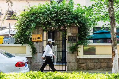 微风起，夏日来，八大关里蔷薇开