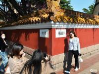 五一假期大学路“网红墙”又火了