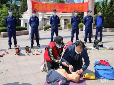 懂急救，会急救，让“救”在身边！我市应急管理部门开展防灾减灾宣传活动
