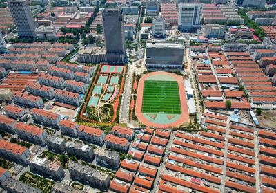 9月启用！即墨全民健身中心鸟瞰大片抢先看