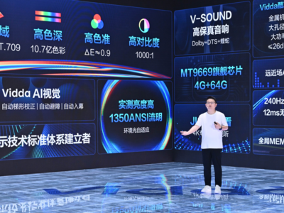 改写智能投影市场格局，海信旗下Vidda发布全球首款4K全色激光投影