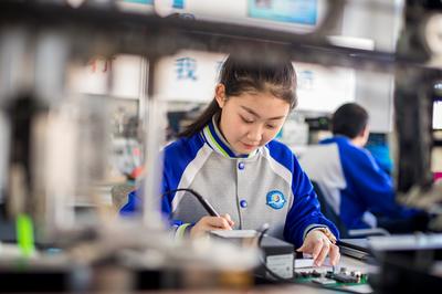 青岛电子学校：打造职教学生升学成才“青岛样板”