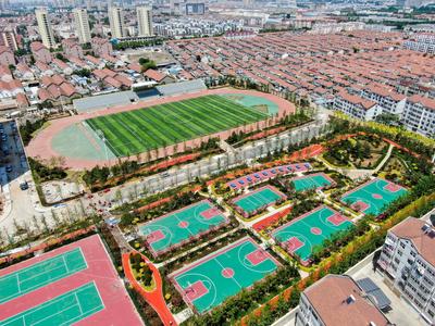 9月启用！即墨全民健身中心鸟瞰大片抢先看