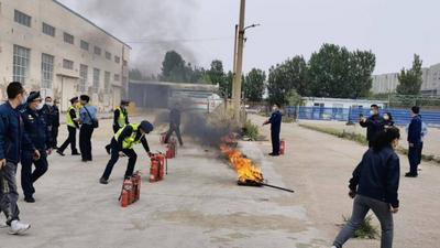 开平路街道：以查促改、以练促防，提升能力保安全