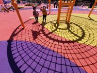 岘山公园：彩色儿童广场美到“出圈”——口袋公园兜住“微幸福”④