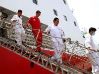 深海探测重器！“科学”号科考船完成“体检”返回青岛