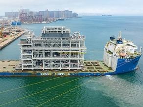 加拿大LNG项目最重“万吨”模块在青交付