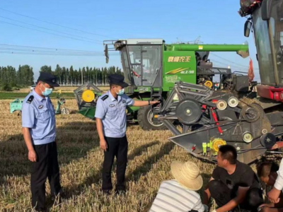 警力下沉一线，全力护航麦收季！平度公安提醒：这两件事千万不能做