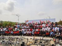 被风景迷住眼，最美彩虹路迎来骑行“打卡”人