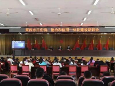 莱西： 下沉一线办实事推进德治和信用一体化工作