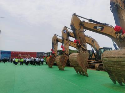 总建面12.98万㎡，打造国际滨海企业总部湾区！欢乐滨海城片区这个项目开工