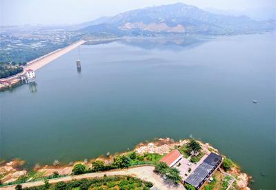崂山水库喝“饱”，重现壮阔景色